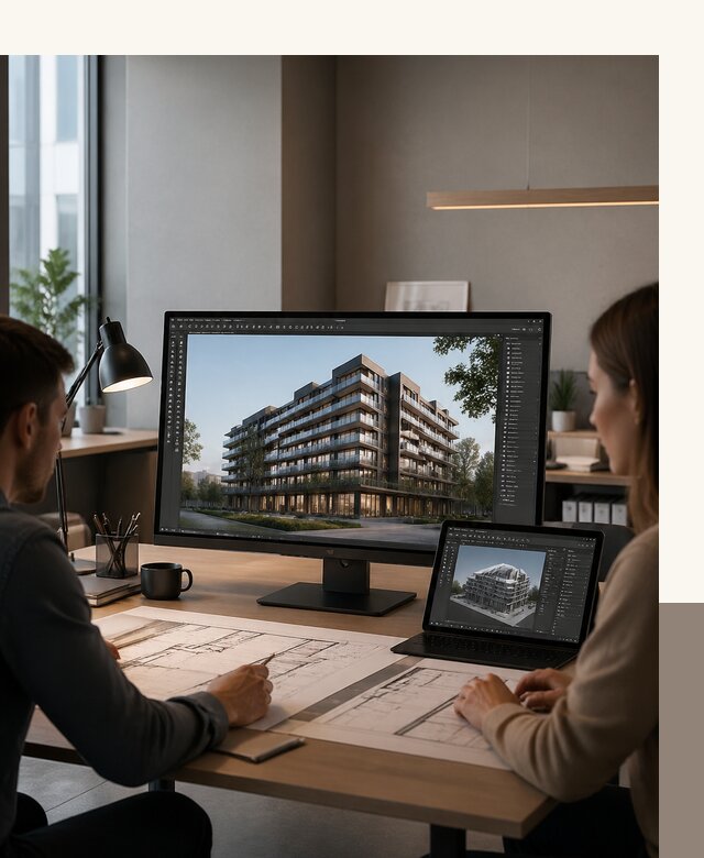 3D визуализация архитектуры и объектов строительства в Саратове